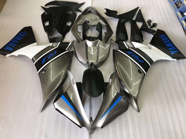 Argent Bleu Carénage Yamaha R1 2012-2014 Argent Bleu Carénage Yamaha R1 2012-2014