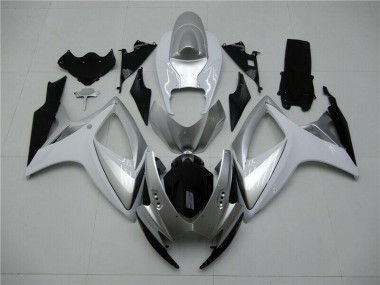 Argent Carénages Suzuki GSXR 600 / 750 K6 2006-2007