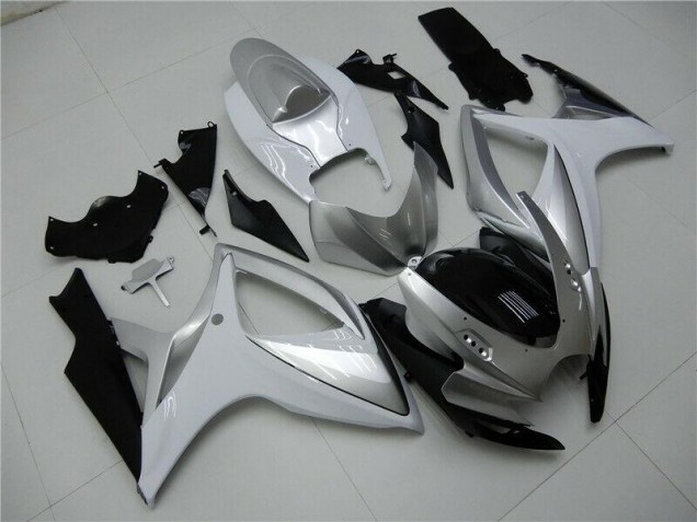 Argent Carénages Suzuki GSXR 600 / 750 K6 2006-2007 Argent Carénages Suzuki GSXR 600 / 750 K6 2006-2007