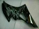 Argent Flamme Noir Carénage Yamaha R6 2006-2007 Argent Flamme Noir Carénage Yamaha R6 2006-2007