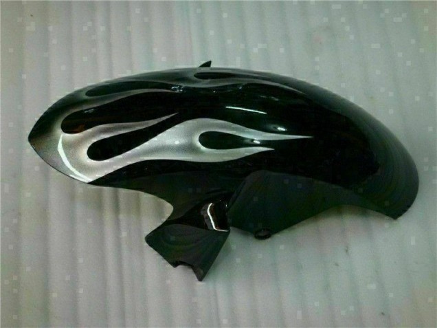 Argent Flamme Noir Carénage Yamaha R6 2006-2007 Argent Flamme Noir Carénage Yamaha R6 2006-2007