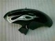 Argent Flamme Noir Carénage Yamaha R6 2006-2007 Argent Flamme Noir Carénage Yamaha R6 2006-2007