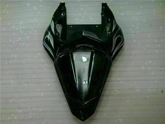 Argent Flamme Noir Carénage Yamaha R6 2006-2007 Argent Flamme Noir Carénage Yamaha R6 2006-2007