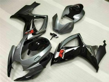 Argent Gris Carénage Suzuki GSXR 600 / 750 K6 2006-2007