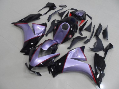 Argent Gris avec Noir Brillant Carénage Honda CBR 1000 RR 2012-2016