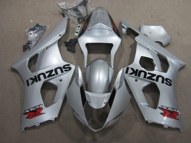 Argent Kit Carénages Complet Suzuki GSXR 1000 K3 2003-2004