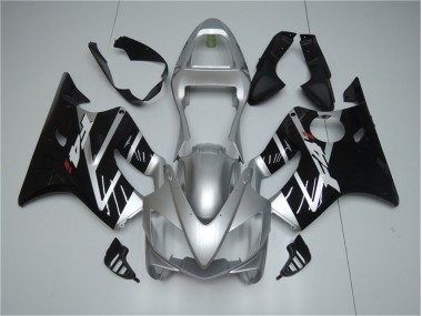 Argent Noir Carénage Honda CBR 600 F4i 2001-2003
