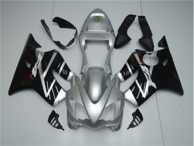 Argent Noir Carénage Honda CBR 600 F4i 2001-2003 Argent Noir Carénage Honda CBR 600 F4i 2001-2003