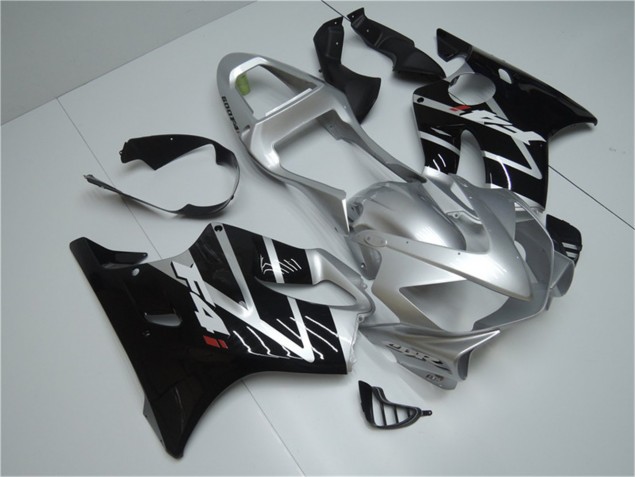 Argent Noir Carénage Honda CBR 600 F4i 2001-2003 Argent Noir Carénage Honda CBR 600 F4i 2001-2003