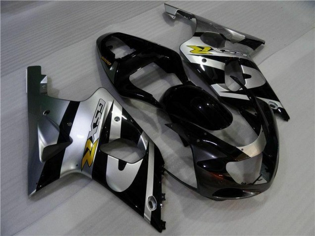 Argent Noir Carénage Suzuki GSXR 1000 K1 2000-2002 Argent Noir Carénage Suzuki GSXR 1000 K1 2000-2002