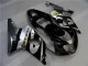 Argent Noir Carénage Suzuki GSXR 1000 K1 2000-2002 Argent Noir Carénage Suzuki GSXR 1000 K1 2000-2002