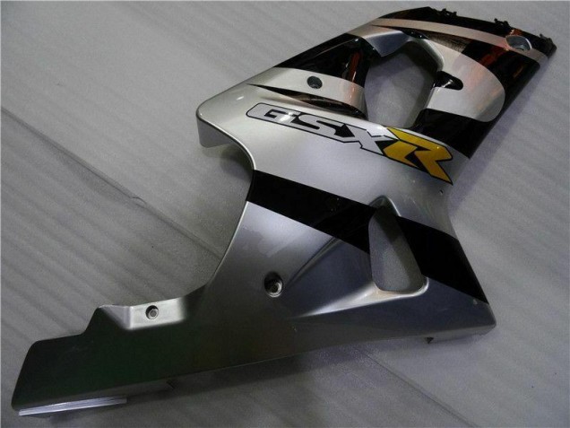 Argent Noir Carénage Suzuki GSXR 1000 K1 2000-2002 Argent Noir Carénage Suzuki GSXR 1000 K1 2000-2002