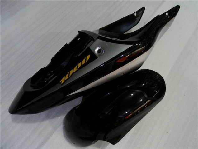 Argent Noir Carénage Suzuki GSXR 1000 K1 2000-2002 Argent Noir Carénage Suzuki GSXR 1000 K1 2000-2002