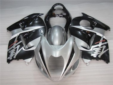 Argent Noir Carénage Suzuki GSXR 1300 Hayabusa 1996-2007