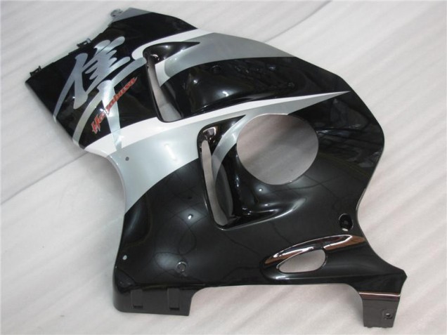 Argent Noir Carénage Suzuki GSXR 1300 Hayabusa 1996-2007 Argent Noir Carénage Suzuki GSXR 1300 Hayabusa 1996-2007