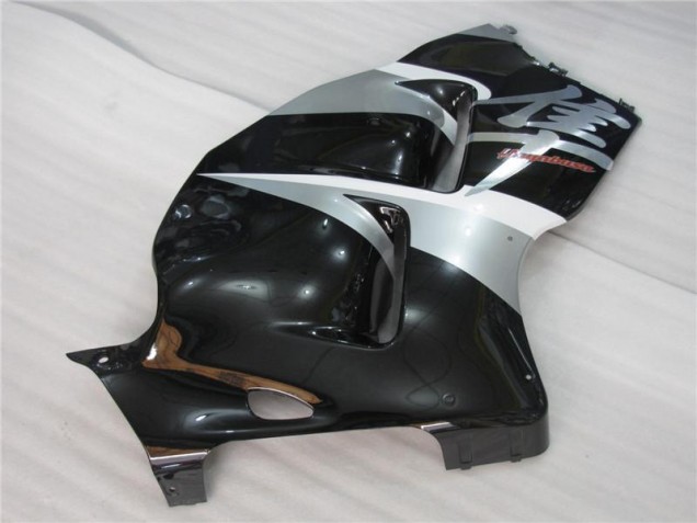 Argent Noir Carénage Suzuki GSXR 1300 Hayabusa 1996-2007 Argent Noir Carénage Suzuki GSXR 1300 Hayabusa 1996-2007