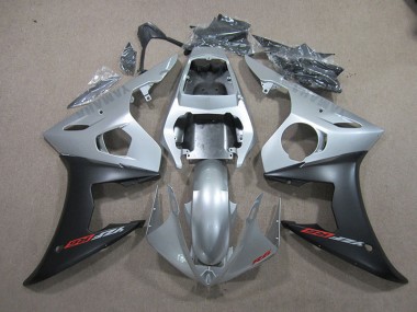 Argent Noir Carénages Yamaha R6 2003-2005
