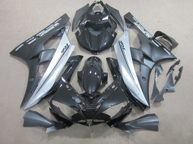 Argent Noir Carénages Yamaha R6 2006-2007 Argent Noir Carénages Yamaha R6 2006-2007