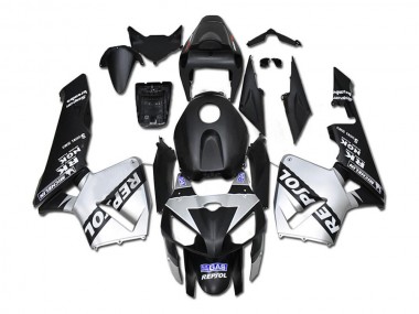 Argent Repsol Noir Carénage Honda CBR 600 RR 2005-2006
