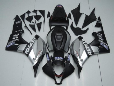 Argent Repsol Noir Carénage Honda CBR 600 RR 2007-2008