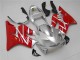 Argent Rouge Carénage Honda CBR 600 F4i 2001-2003 Argent Rouge Carénage Honda CBR 600 F4i 2001-2003