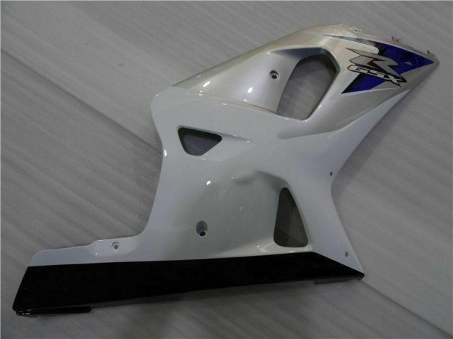 Blanc Argent Carénage Suzuki GSXR 600 / 750 K1 K2 K3 2001-2003 Blanc Argent Carénage Suzuki GSXR 600 / 750 K1 K2 K3 2001-2003