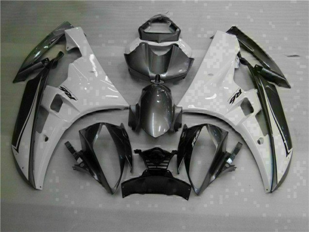 Blanc Argent Carénage Yamaha R6 2006-2007 Blanc Argent Carénage Yamaha R6 2006-2007