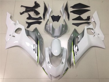 Blanc Argent Carénage Yamaha R6 2017-2023