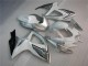 Blanc Argent Carénages Suzuki GSXR 600 / 750 K6 2006-2007 Blanc Argent Carénages Suzuki GSXR 600 / 750 K6 2006-2007