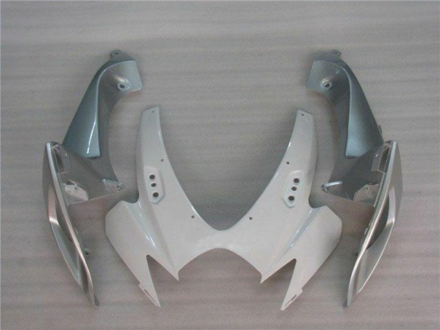 Blanc Argent Carénages Suzuki GSXR 600 / 750 K6 2006-2007 Blanc Argent Carénages Suzuki GSXR 600 / 750 K6 2006-2007