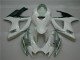 Blanc Argent Carrosserie Suzuki GSXR 600 / 750 K6 2006-2007 Blanc Argent Carrosserie Suzuki GSXR 600 / 750 K6 2006-2007