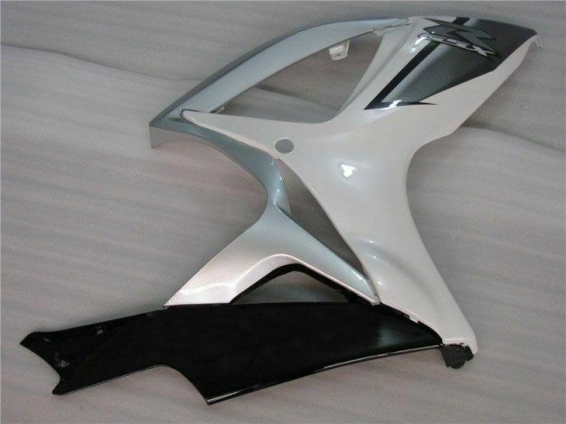 Blanc Argent Kit Carénages Complet Suzuki GSXR 600 / 750 K6 2006-2007 Blanc Argent Kit Carénages Complet Suzuki GSXR 600 / 750 K6 2006-2007