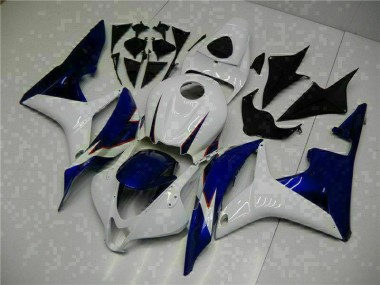 Blanc Bleu Carénage Honda CBR 600 RR 2007-2008