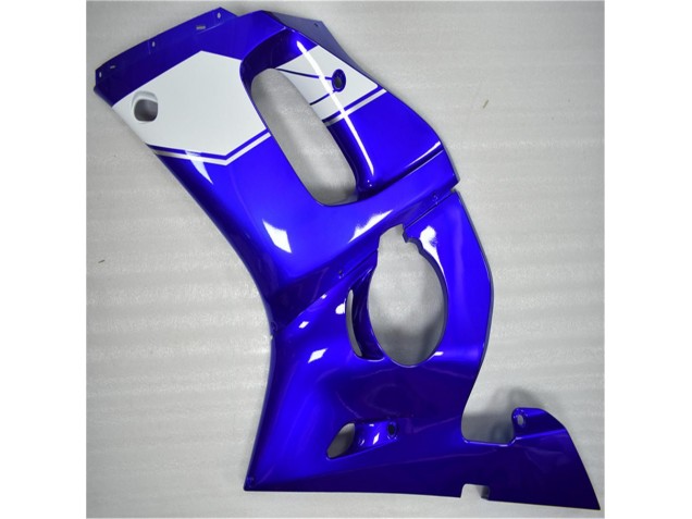 Blanc Bleu Carénage Yamaha R6 1998-2002 Blanc Bleu Carénage Yamaha R6 1998-2002