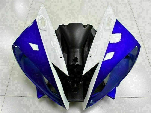 Blanc Bleu Carénage Yamaha R6 2006-2007 Blanc Bleu Carénage Yamaha R6 2006-2007