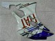 Blanc Bleu Carénage Yamaha R6 2006-2007 Blanc Bleu Carénage Yamaha R6 2006-2007