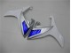 Blanc Bleu Carénages Suzuki GSXR 600 / 750 K6 2006-2007 Blanc Bleu Carénages Suzuki GSXR 600 / 750 K6 2006-2007