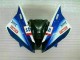 Blanc Bleu Carénages Yamaha R6 2006-2007 Blanc Bleu Carénages Yamaha R6 2006-2007
