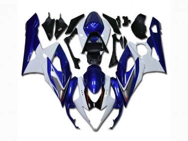 Blanc Bleu Carrosserie Suzuki GSXR 1000 K5 2005-2006