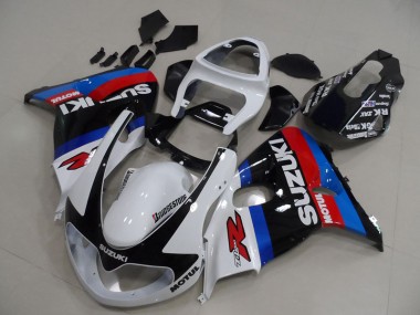 Blanc Bleu Motul Carénage Suzuki TL1000R 1998-2003