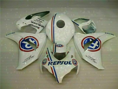 Blanc Bleu Repsol Carénage Honda CBR 1000 RR 2008-2011