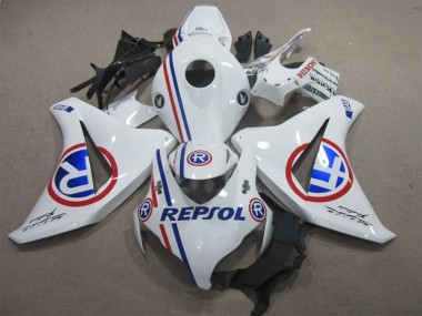 Blanc Bleu Repsol Carénages Honda CBR 1000 RR 2008-2011