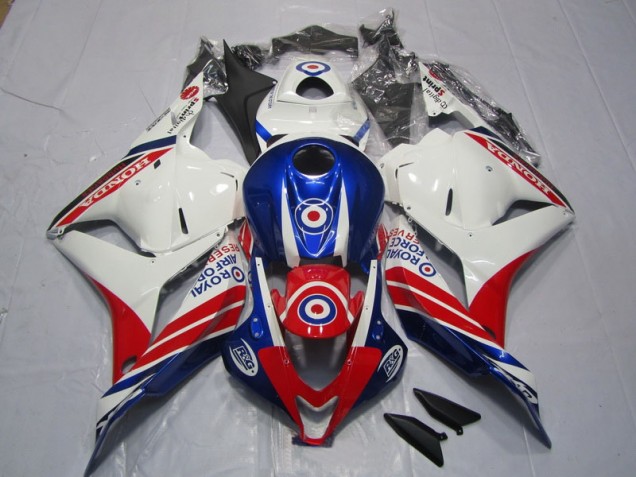 Blanc Bleu Rouge Carénages Honda CBR 600 RR 2009-2012 Blanc Bleu Rouge Carénages Honda CBR 600 RR 2009-2012