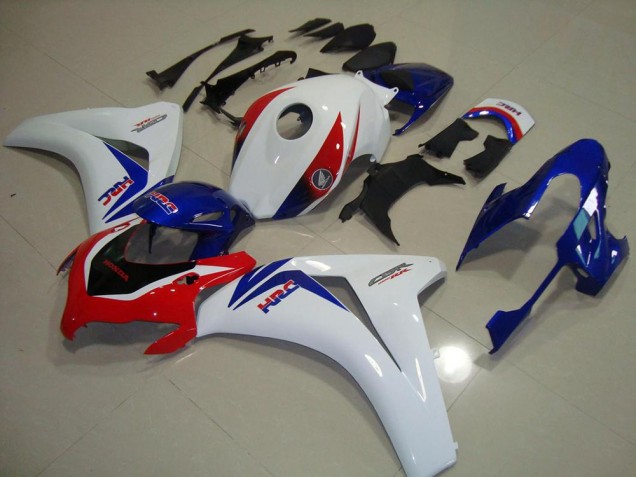 Blanc Bleu Rouge HRC Carénage Honda CBR 1000 RR 2008-2011 Blanc Bleu Rouge HRC Carénage Honda CBR 1000 RR 2008-2011