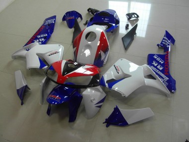 Blanc Bleu Rouge HRC Carénage Honda CBR 600 RR 2005-2006