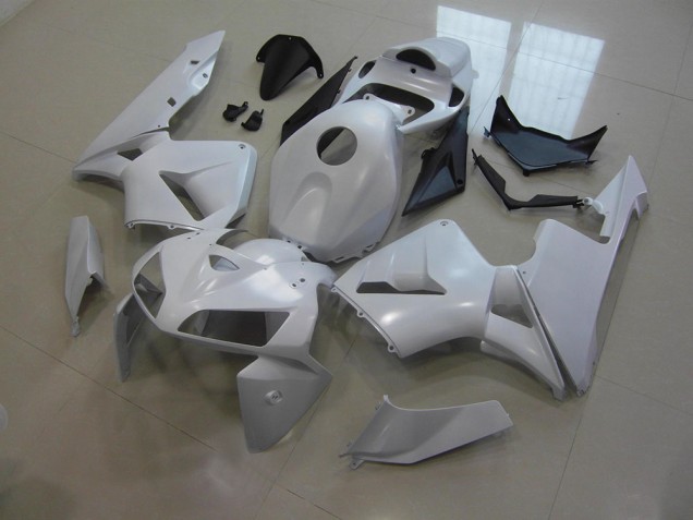 Blanc Carénage Honda CBR 600 RR 2005-2006 Blanc Carénage Honda CBR 600 RR 2005-2006