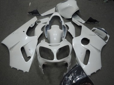 Blanc Carénage Kawasaki ZX12R 2000-2001