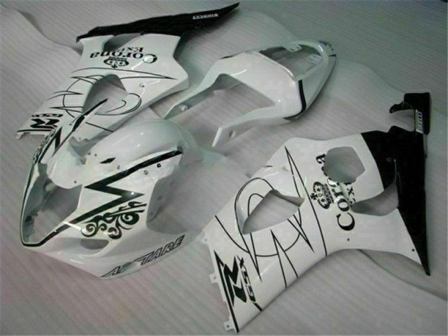 Blanc Carénage Suzuki GSXR 1000 K3 2003-2004 Blanc Carénage Suzuki GSXR 1000 K3 2003-2004