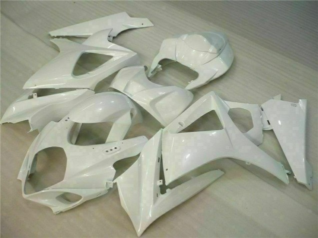 Blanc Carénage Suzuki GSXR 1000 K7 2007-2008 Blanc Carénage Suzuki GSXR 1000 K7 2007-2008