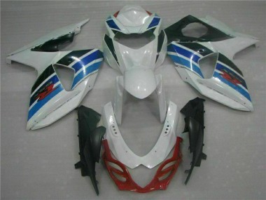 Blanc Carénage Suzuki GSXR 1000 K9 2009-2016